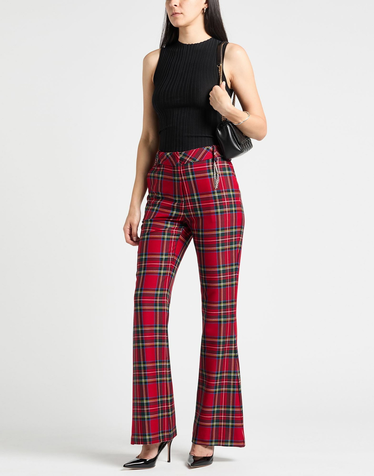 Jijil Womens Pants in Red
