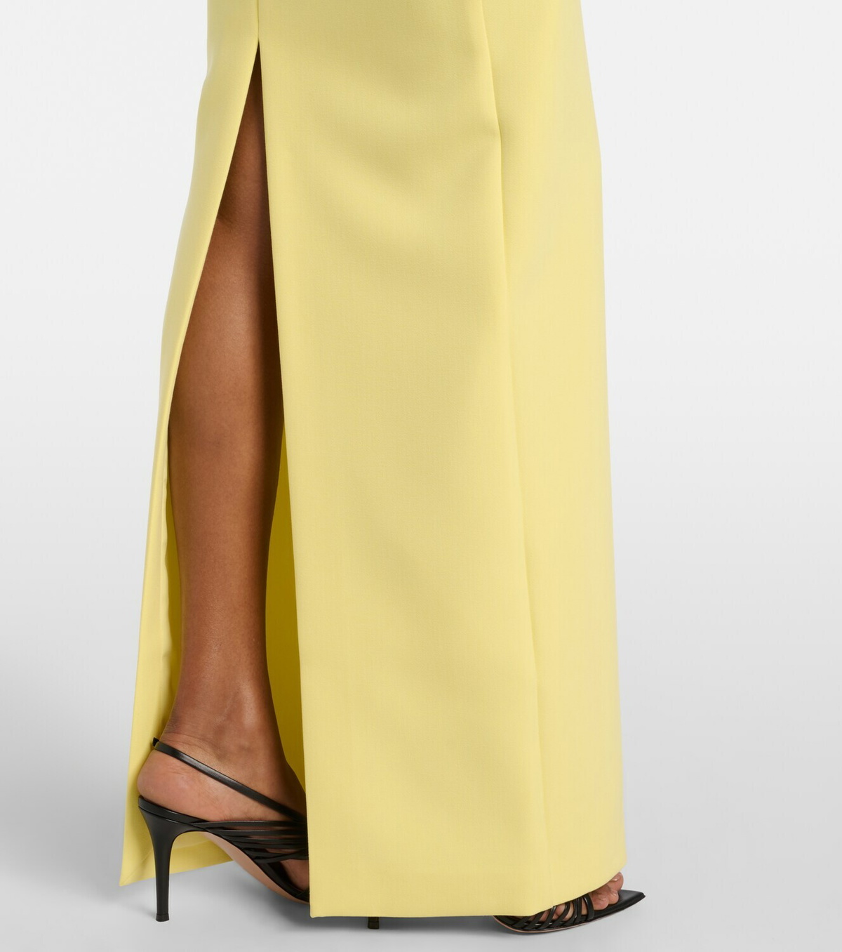 Roland Mouret Floral-appliqué gown