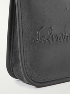 Salvatore Ferragamo - Logo-Embossed Leather Pouch