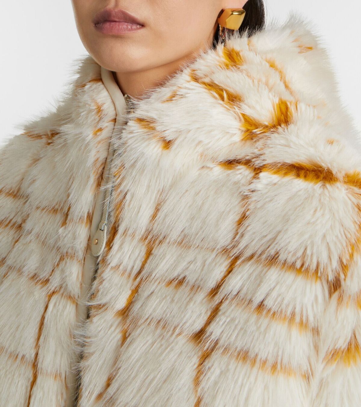 Moncler Pluvier checked jacket