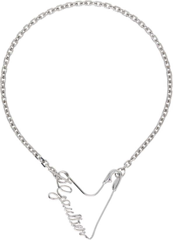 Photo: Jean Paul Gaultier 'The Heart Pin' Necklace