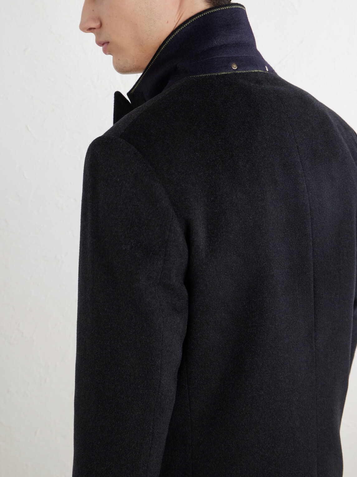 Paul Smith - Wool and Cashmere-Blend Coat - Blue
