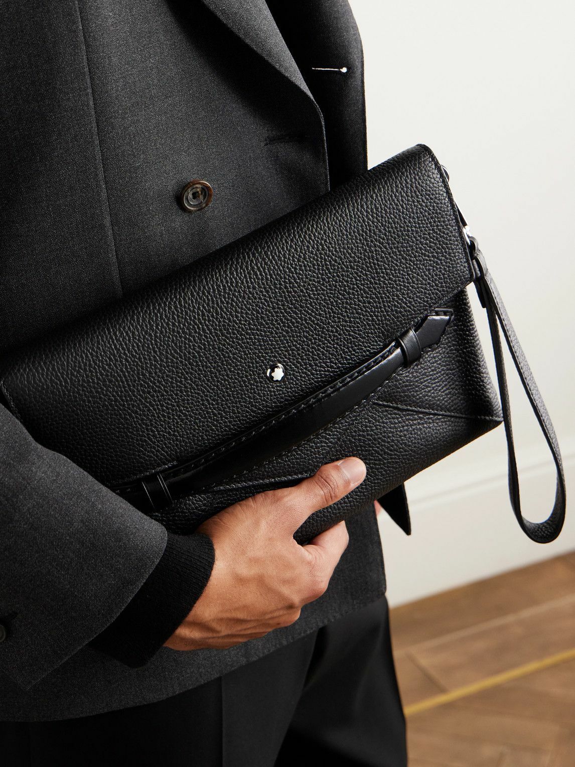 Montblanc - Full-Grain Leather Pouch