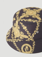 Versace Baroque Print Bucket Hat male Gold