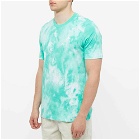 Adidas Men's Essential Tie Dye T-Shirt in Hi-Res Green/Multicolor