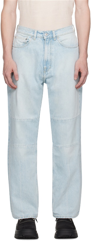 Photo: Our Legacy Blue Extended Third Cut Jeans