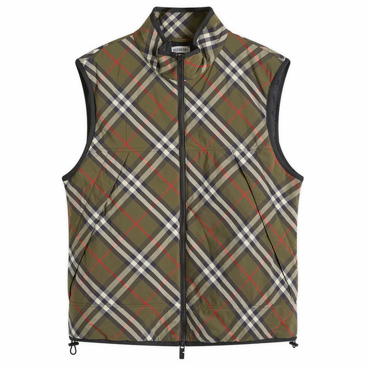 Burberry - Kenwick checked down vest Burberry