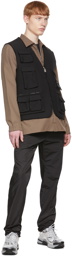 Givenchy Black Wool Vest