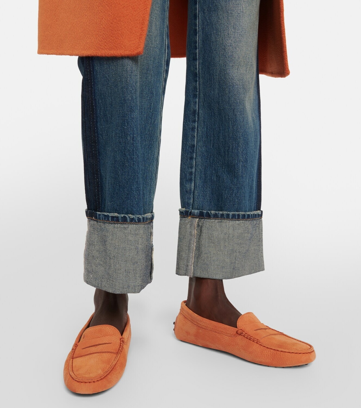 Tod's Gommino leather moccasins