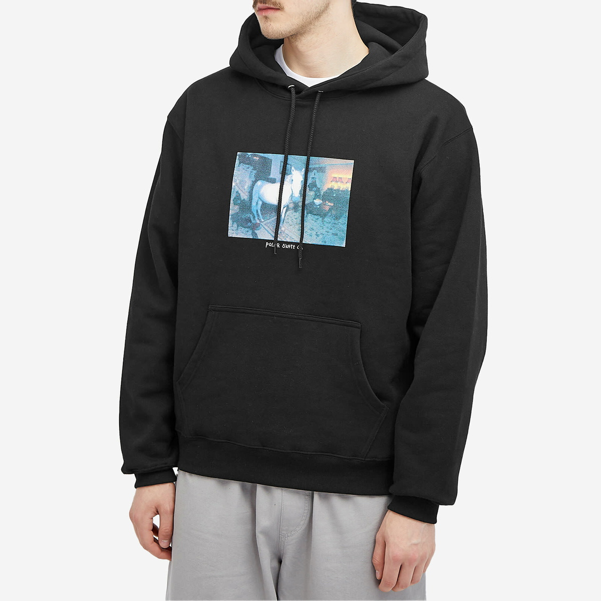 Polar Skate Co. Men's Horse Dream Dave Hoodie in Black