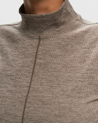 Columbia Wallowa Crop Ls Top Brown Longsleeves