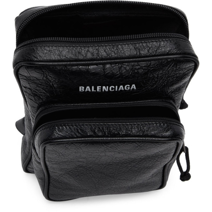 Balenciaga Black Explorer Crossbody Bag Balenciaga