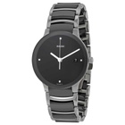 Rado Centrix Quartz Black Dial Black Ceramic Unisex Watch R30934712