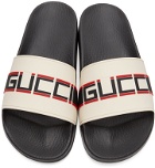 Gucci Off-White St. Nastro Sport Slides