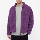 Stan Ray Men's High Pile Fleece Jacket in Purple