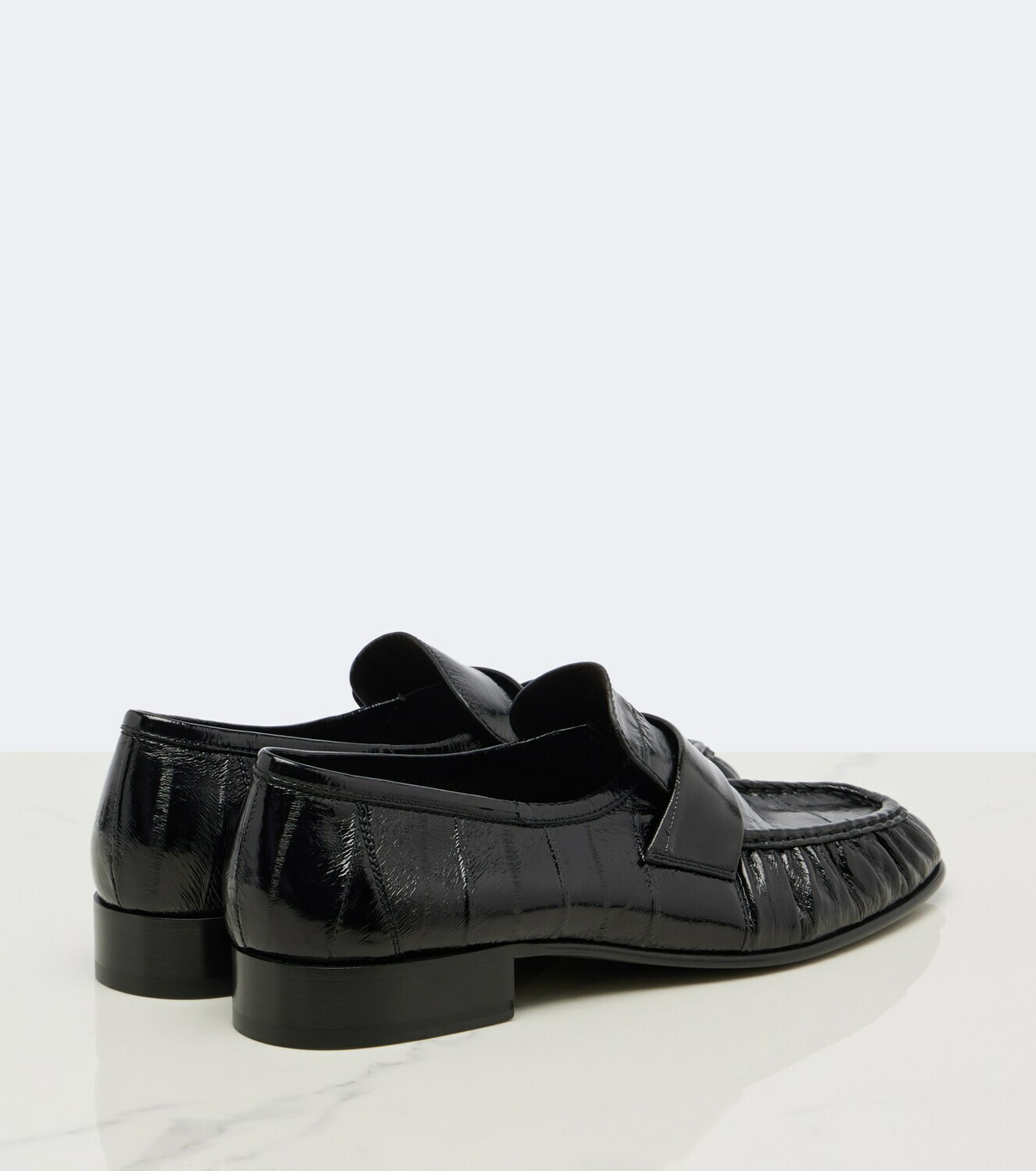 The Row Soft leather loafers