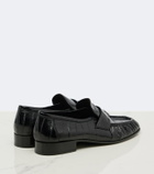 The Row Soft leather loafers
