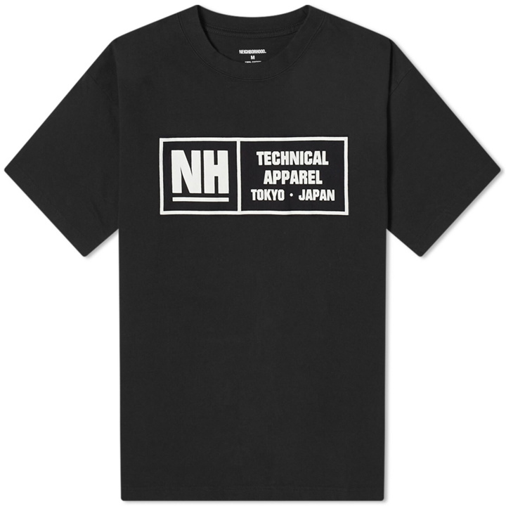 Photo: Neighborhood Men's NH-4 T-Shirt in Black