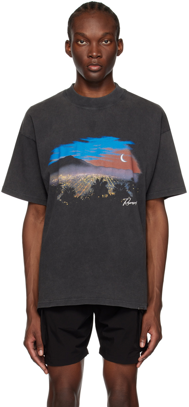 Represent Gray 'The Hills' T-Shirt Represent