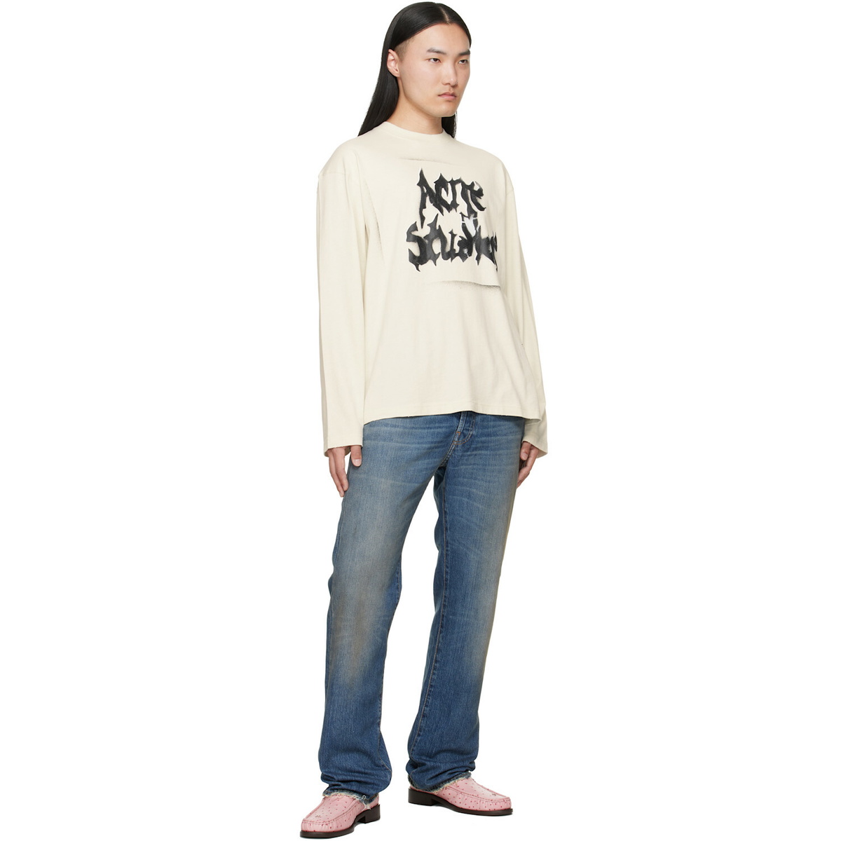 Acne Studios Blue 1996M Bingo Jeans