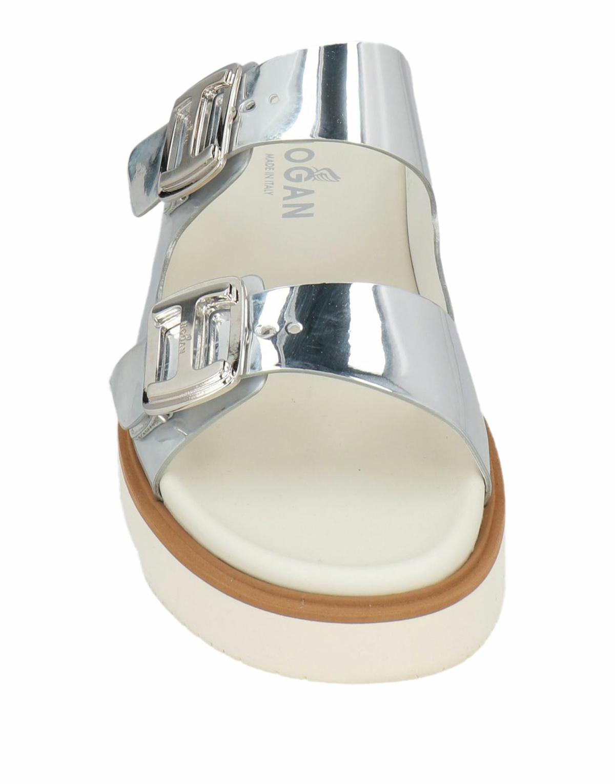 Hogan Womens Sandals in Silver