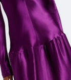 Fforme Satin maxi dress