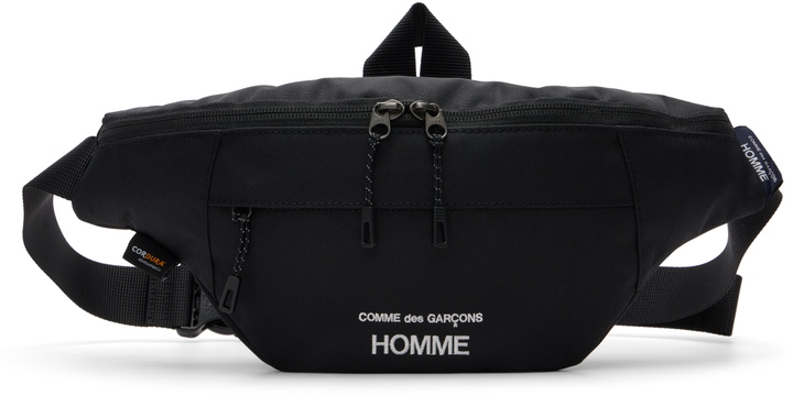 Photo: Comme des Garçons Homme Black Cordura Belt Bag