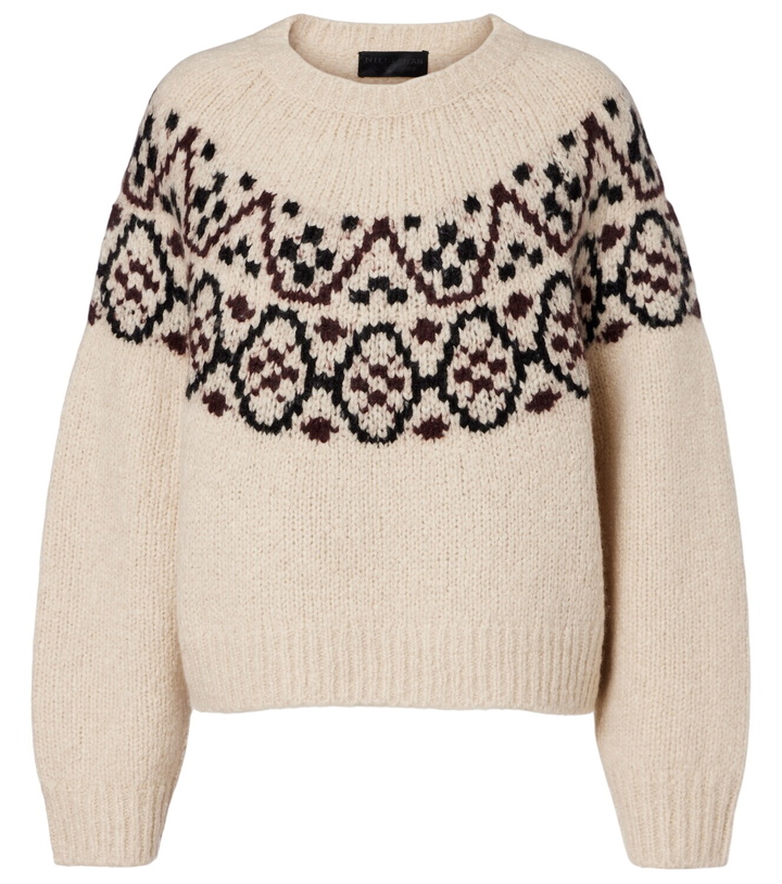 Photo: Nili Lotan Chrissy Fair Isle jacquard sweater