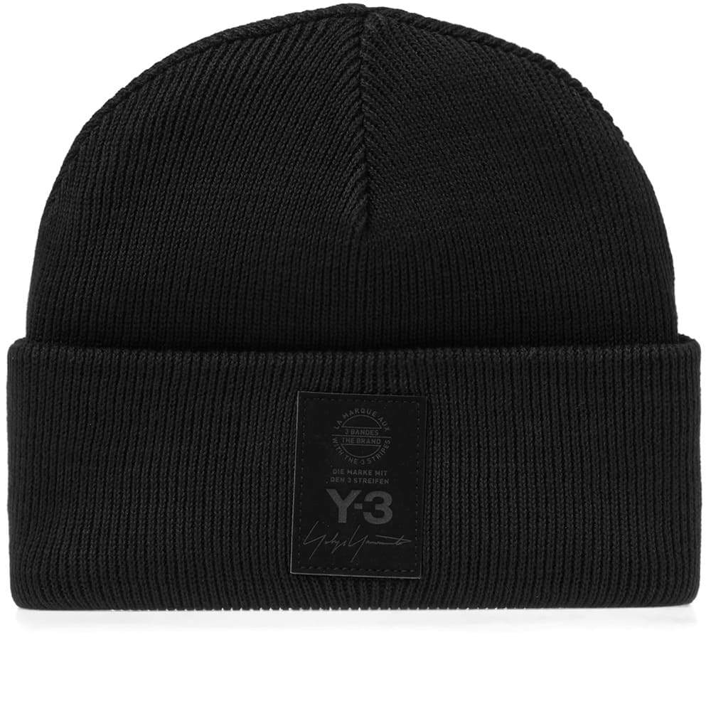 Y-3 Logo Beanie Black Y-3 SPORT