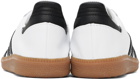 adidas Originals White & Black Samba Decon Sneakers