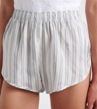 Gucci Interlocking G silk jacquard shorts