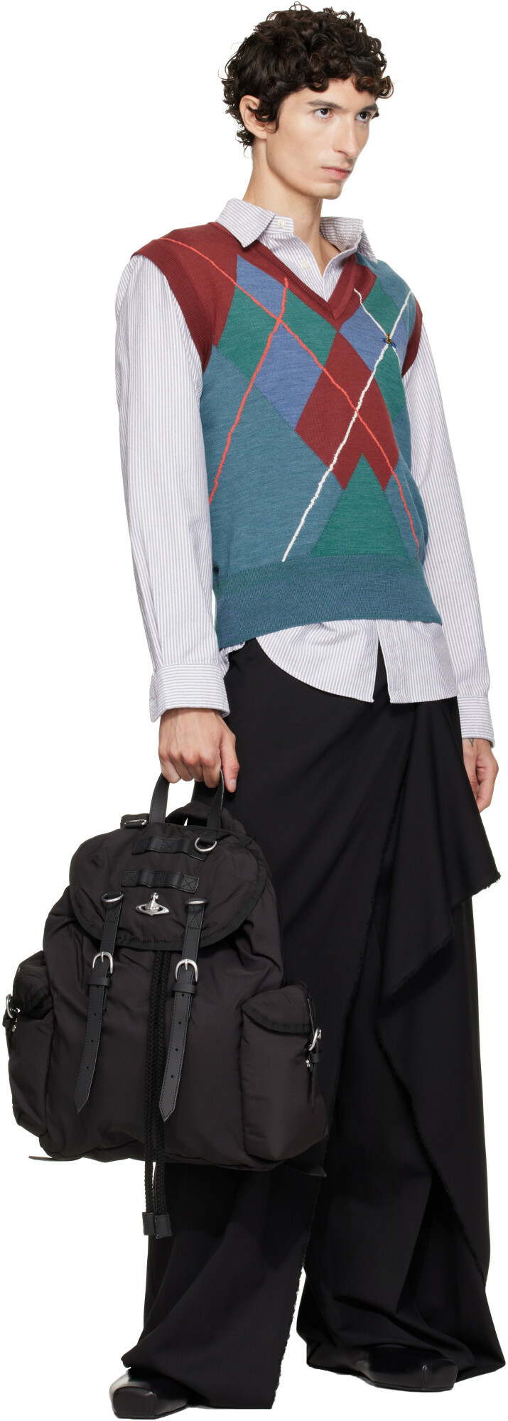Vivienne Westwood Black Highland Backpack