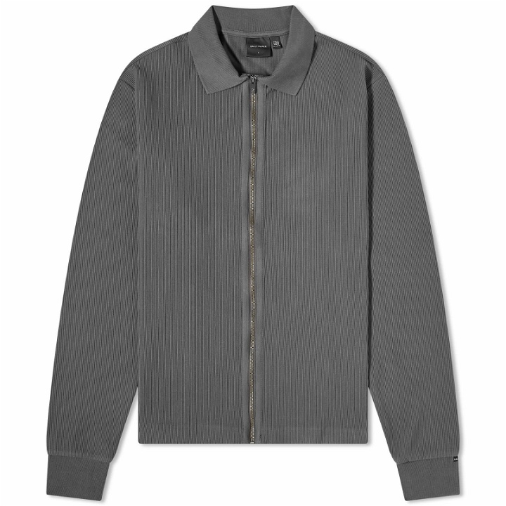 Photo: Daily Paper Men's Parram Zip Shirt Jacket in Grey
