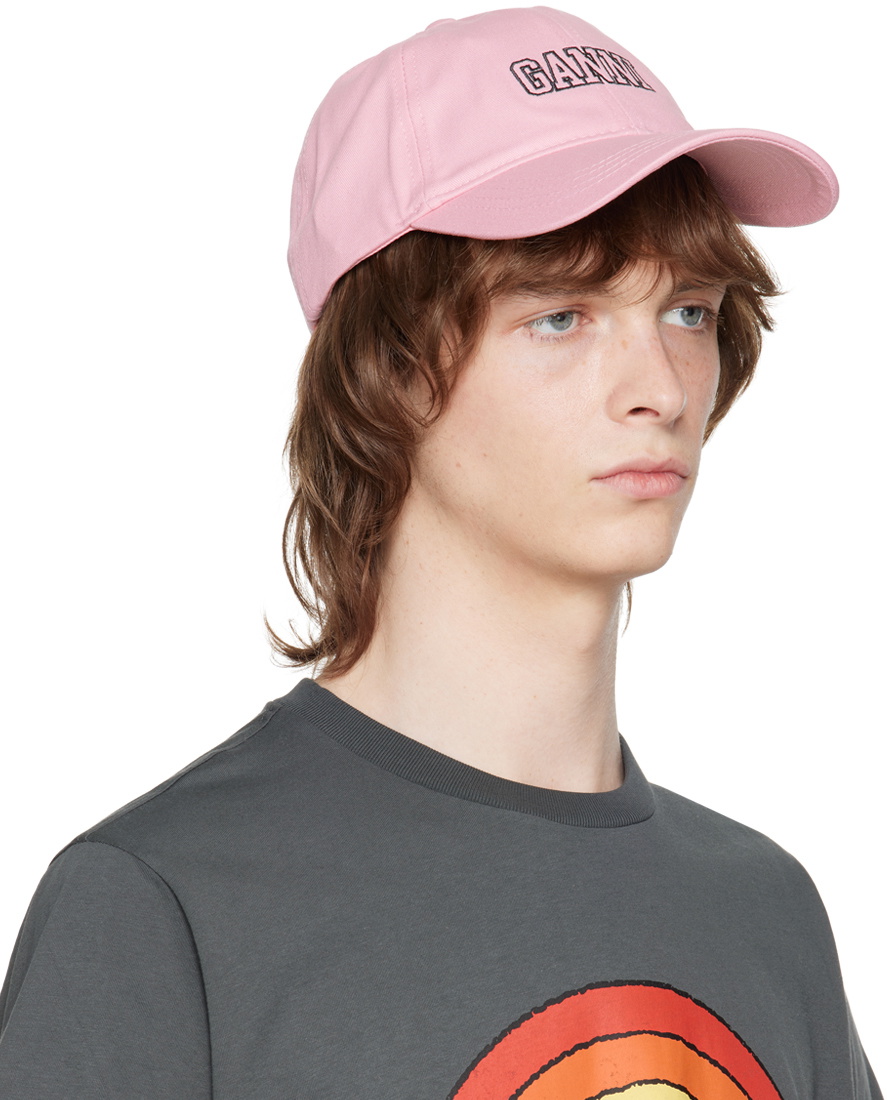 GANNI Pink Software Cap