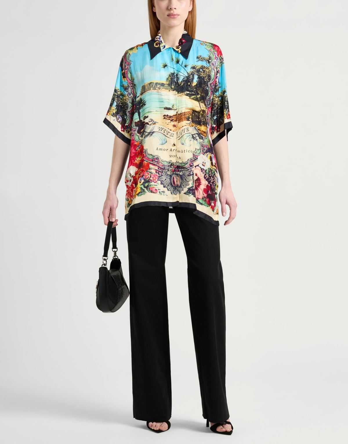 Camilla Womens Shirt Sky in Blue