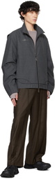 NAMESAKE Gray Garnett Track Jacket
