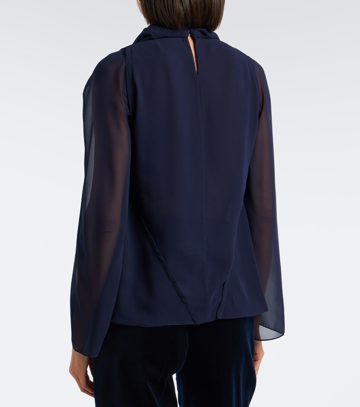 Altuzarra Cara draped blouse