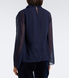 Altuzarra Cara draped blouse