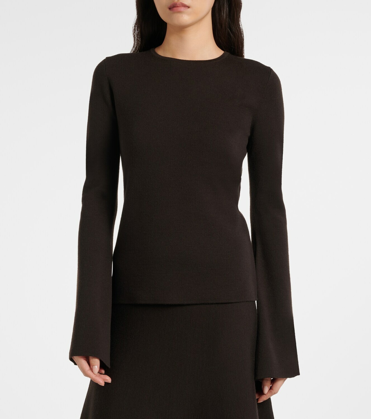 Gabriela Hearst Wool, silk, and cashmere top