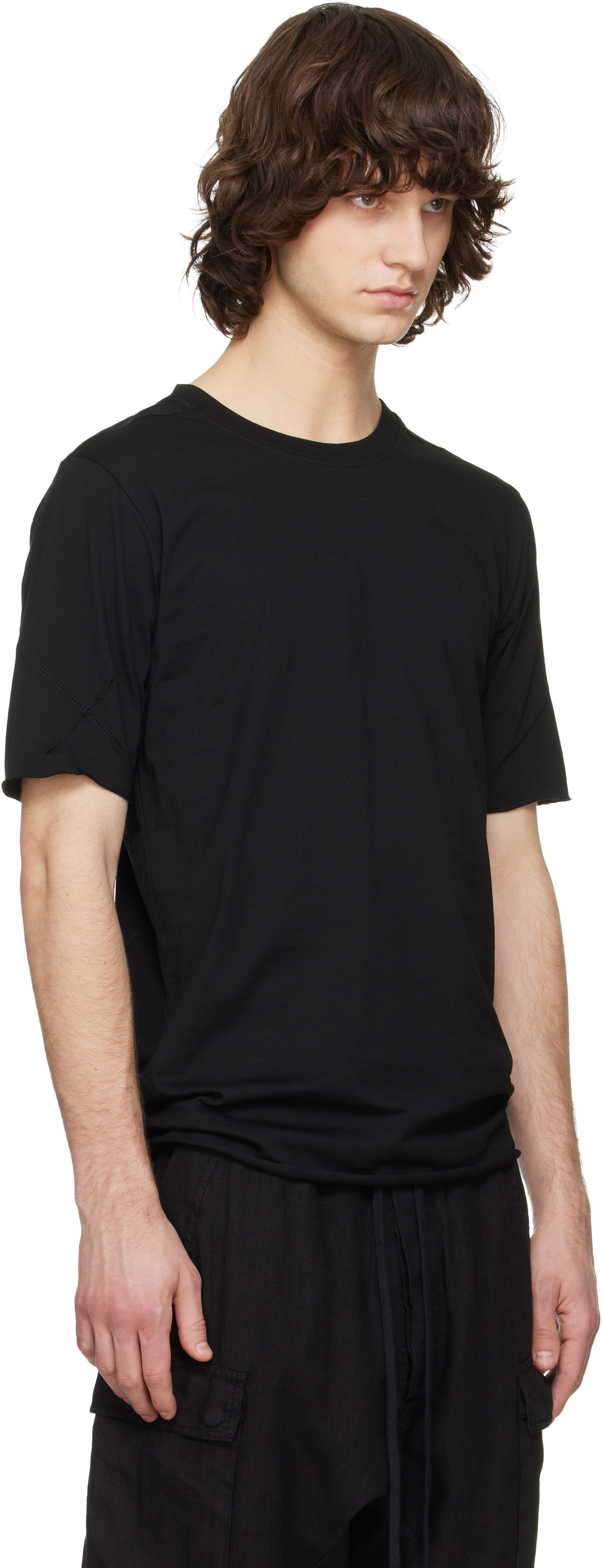 thom/krom Black M TS 924 T-shirt