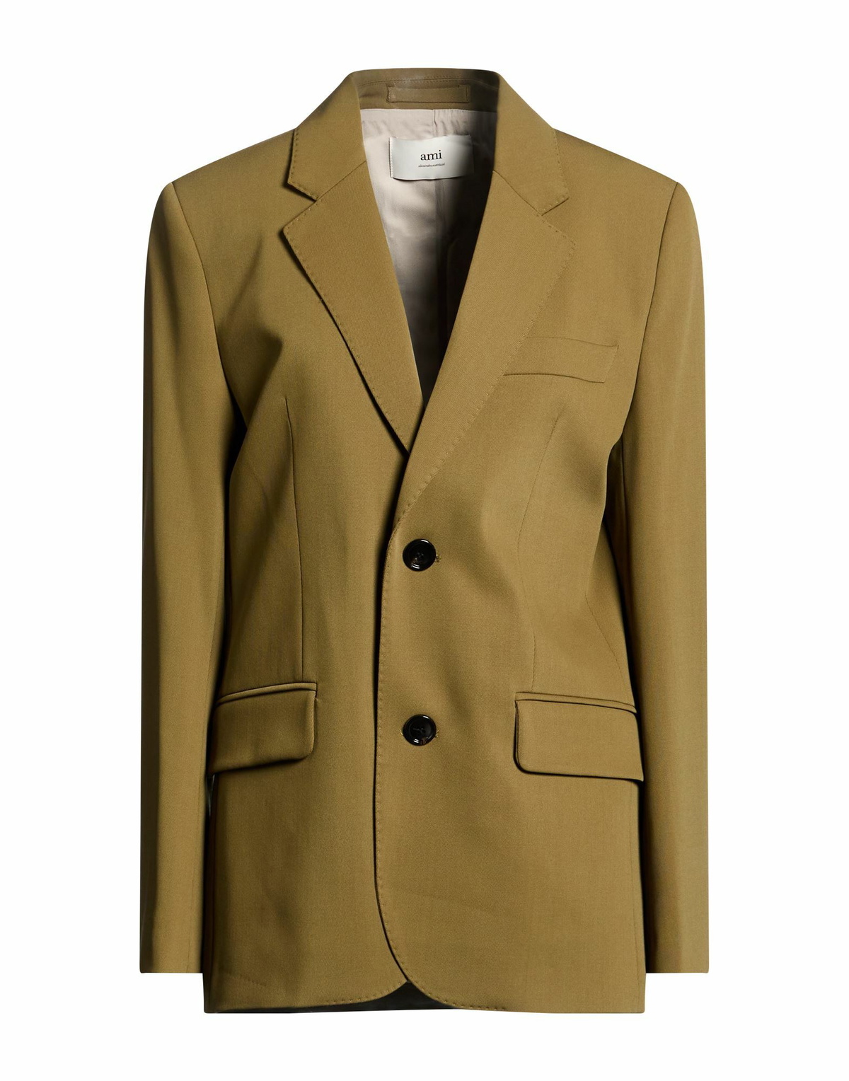 Ami Alexandre Mattiussi Womens Blazer in Khaki