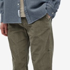 Save Khaki Men's Cord Easy Chino in Thyme