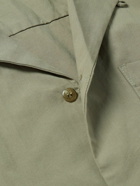 John Elliott - Camp-Collar Cotton and Modal-Blend Shirt - Green
