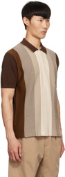 BEAMS PLUS Brown Cotton Polo