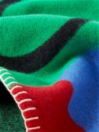 JW Anderson - Shawanda Corbett Intarsia Wool and Cashmere-Blend Blanket