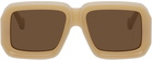 LOEWE Beige Paula's Ibiza Dive Sunglasses