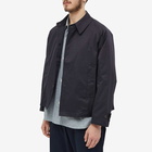 FrizmWORKS Men's Solar Twill Balmacaan Half Jacket in Navy