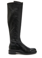 Stuart Weitzman 5050 Gisele Leather Knee-high Boots Black