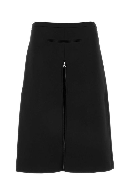 Photo: Courrèges Black Twill Skirt