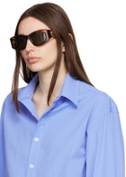 Ferragamo Tortoiseshell Hardware Sunglasses